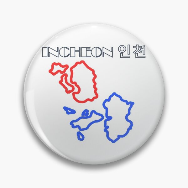 Item preview, INCHEON 인천 - shape of Korea designed and sold by HS-RisingSun.