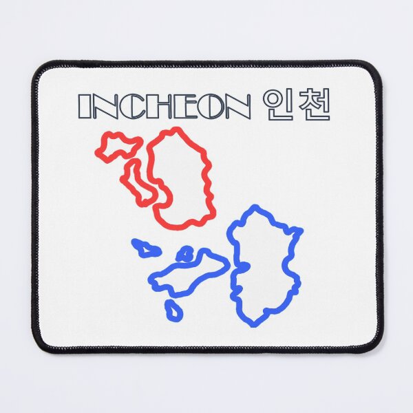 Artikelvorschau, INCHEON 인천 - Form von Korea entworfen und verkauft von HS-RisingSun.