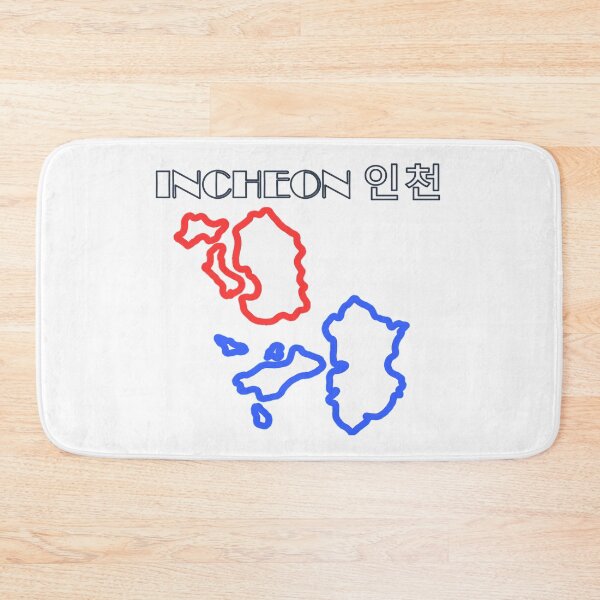 Item preview, INCHEON 인천 - shape of Korea designed and sold by 90MOODS.
