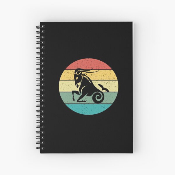 Artikel-Vorschau von Aquarius Capricorn Sign Retro Vintage, designt und verkauft von Salvadax.