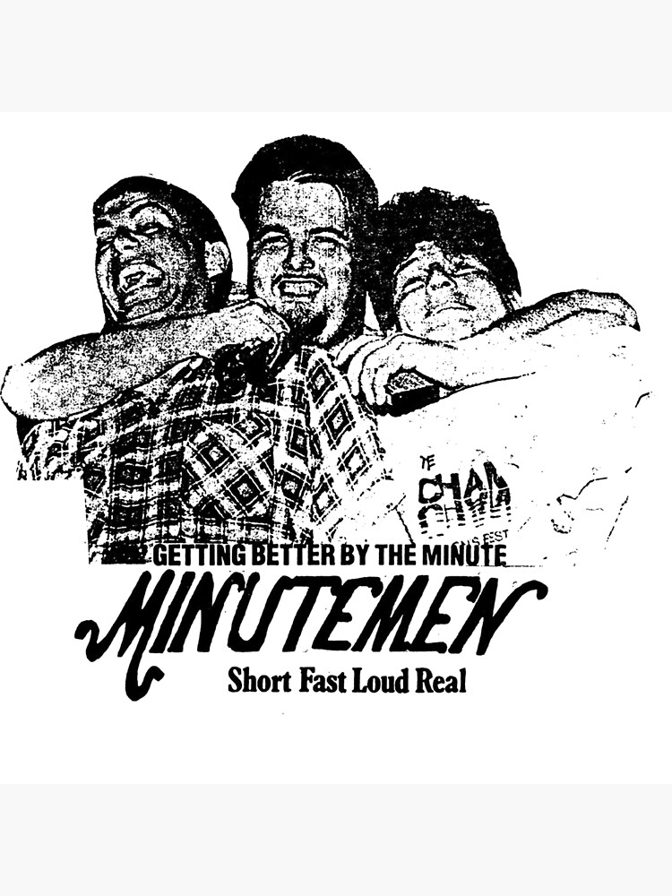 "minutemen band wipers san pedro punk rock american punk rock" Poster by kathycoleman Redbubble