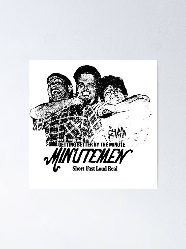 "minutemen band wipers san pedro punk rock american punk rock" Poster