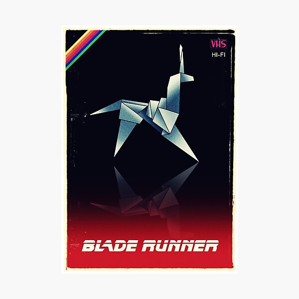 Item preview, Origami unicorn VHS designed and sold by sonorosan.
