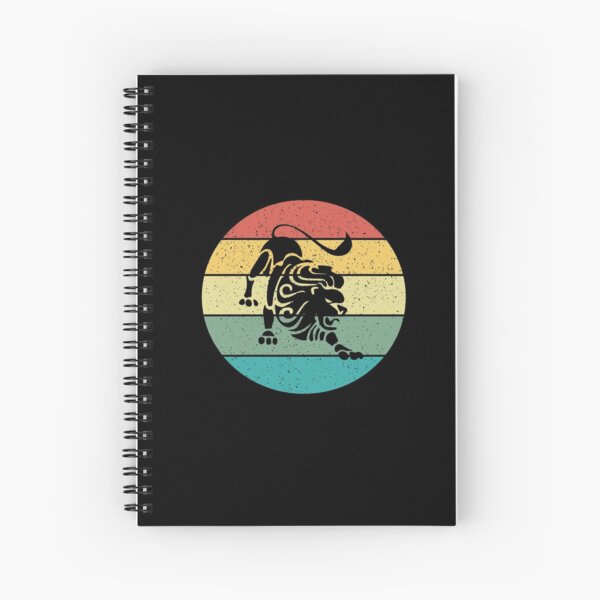 Artikel-Vorschau von Lion Zodiac Sign Retro Vintage, designt und verkauft von Salvadax.