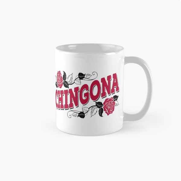 Aperçu de l'œuvre Chingona Dicton drôle en espagnol Cute La Jefa Boss Lady créée et vendue par Bad Kitty Designz.