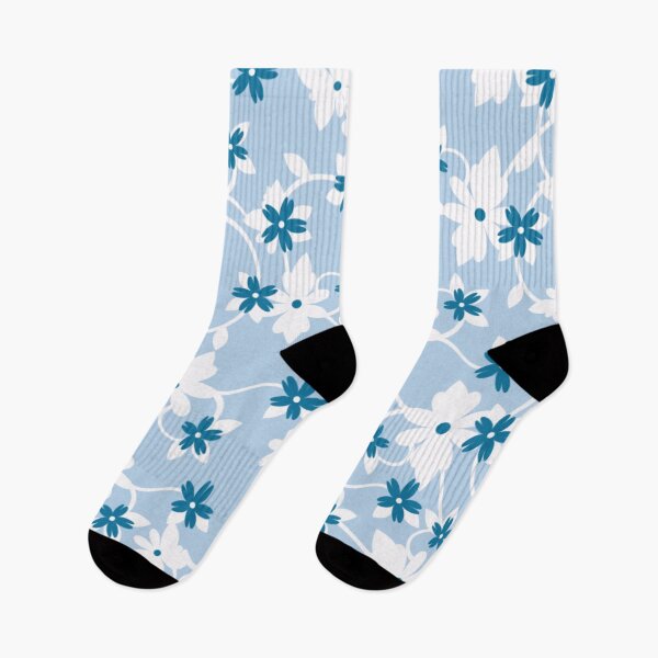 Item preview, Blue Flowers Art designed and sold by Tshirtstory.