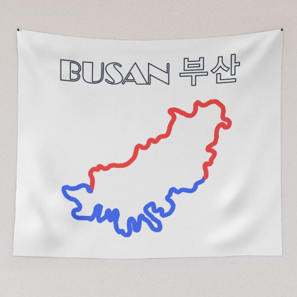 Item preview, BUSAN 부산 - shape of Korea designed and sold by 90MOODS.