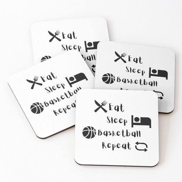 Item preview, Eat Sleep Basketball Repeat designed and sold by LUX2Boutique ★★★★★.