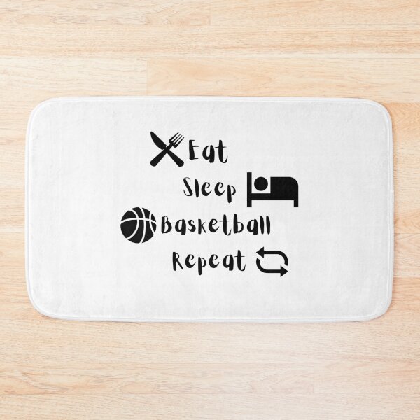 Item preview, Eat Sleep Basketball Repeat designed and sold by LUX2Boutique ★★★★★.