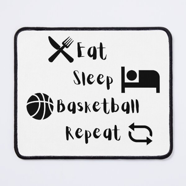 Item preview, Eat Sleep Basketball Repeat designed and sold by LUX2Boutique ★★★★★.