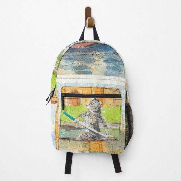 Item preview, Cat Punt on River Cam Watercolour Art designed and sold by ErinsGarden.