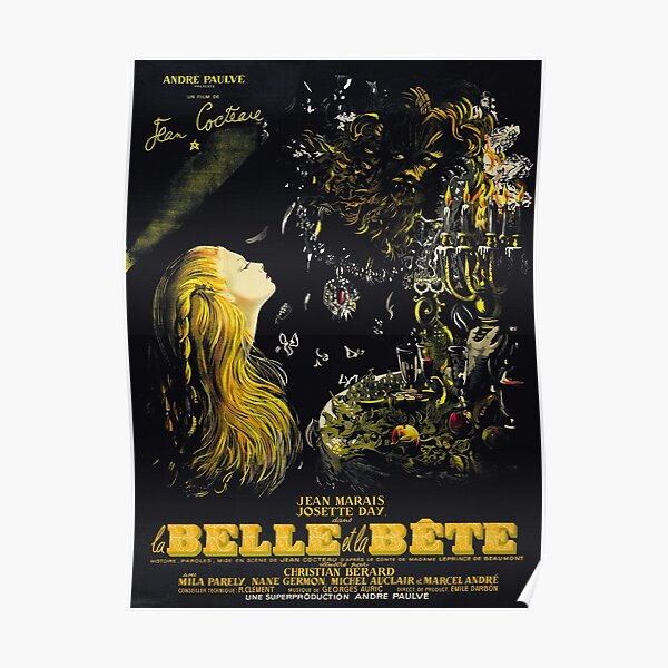 Jeans Cocteaus - La Belles Classique Noir Poster