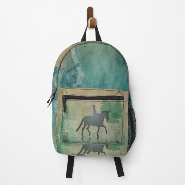 Item preview, Horse riding in the mist abstract for wall art designed and sold by Areashor.