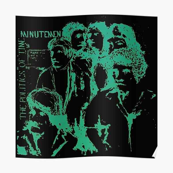 "minutemen band wipers san pedro punk rock american punk rock" Poster