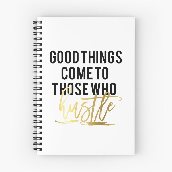 Item preview, Good things come to those who hustle PRINTABLE art, hustle print, office wall art, inspirational printable  designed and sold by Nathan Moore.