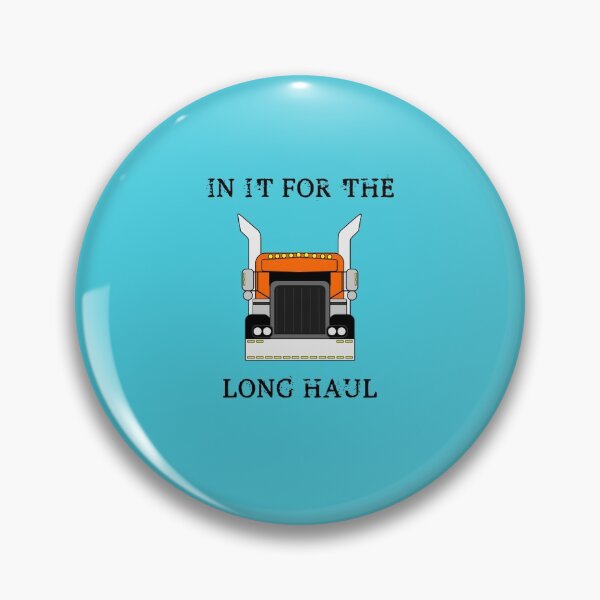 Item preview, Long Haul Trucking Sticker designed and sold by PatrickHagen.