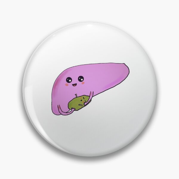 Item preview, Cute liver and gallbladder  designed and sold by Tamm-art.