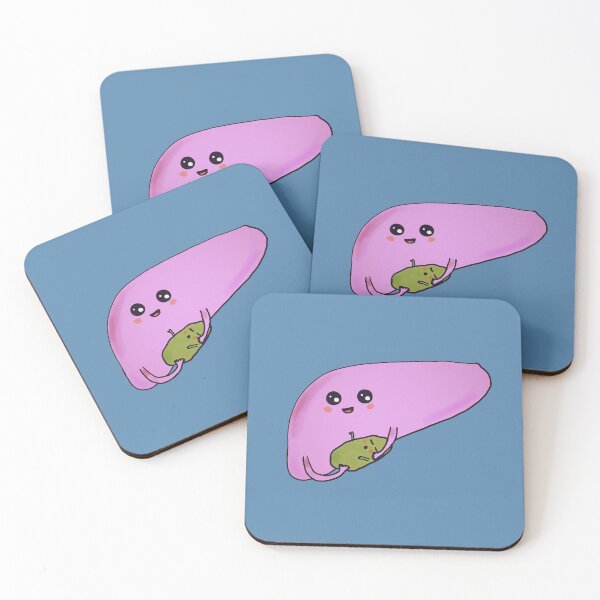 Item preview, Cute liver and gallbladder  designed and sold by Tamm-art.