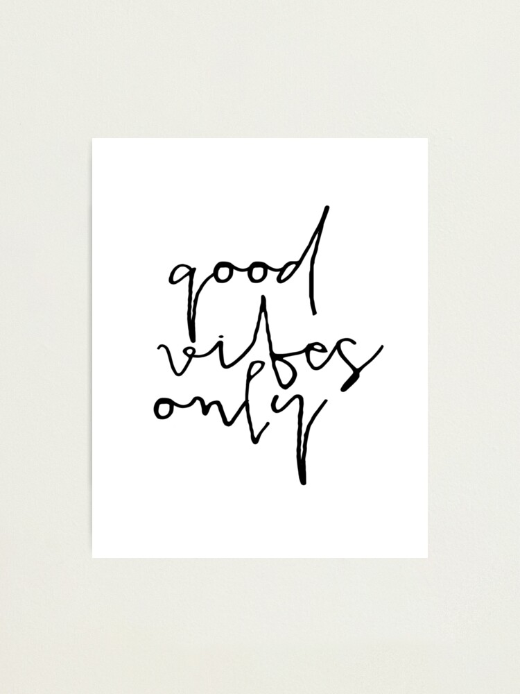 Good Vibes Only Canvas - Inspirational wall art