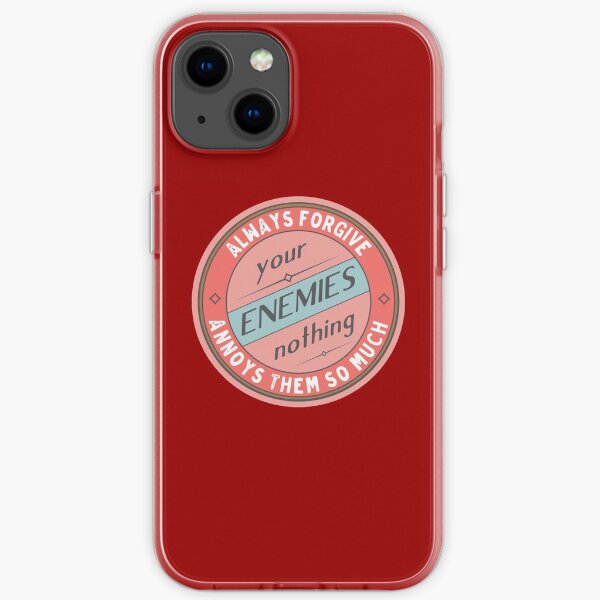 Oscar Wilde - Quote 2 Full Colour iPhone Soft Case