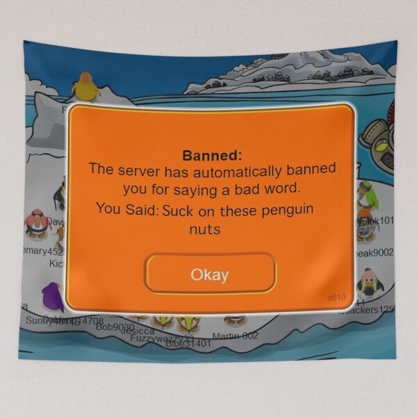 Item preview, Club Penguin Banned  designed and sold by kogu.