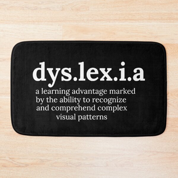 Item preview, Dyslexia Definition Proud Dyslexic Awareness, Funny Dyslexia, Dyslexic, Motivational, Dyslexia Aware designed and sold by JasonMichlle11.