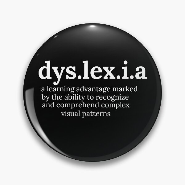 Item preview, Dyslexia Definition Proud Dyslexic Awareness, Funny Dyslexia, Dyslexic, Motivational, Dyslexia Aware designed and sold by JasonMichlle11.