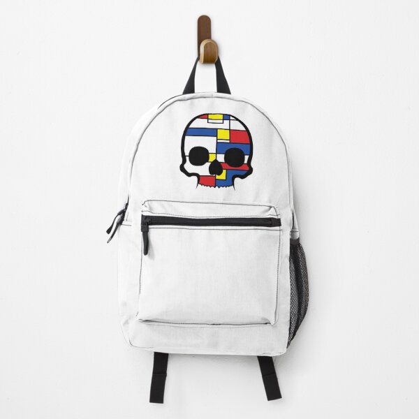 Item preview, Mondrian skull drawing designed and sold by Blondiabshop.