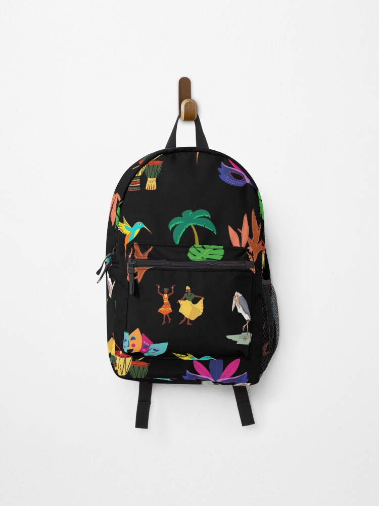Thumbnail 1 of 3, Backpack, Tropical Pattern designed and sold by GlobalHunt.