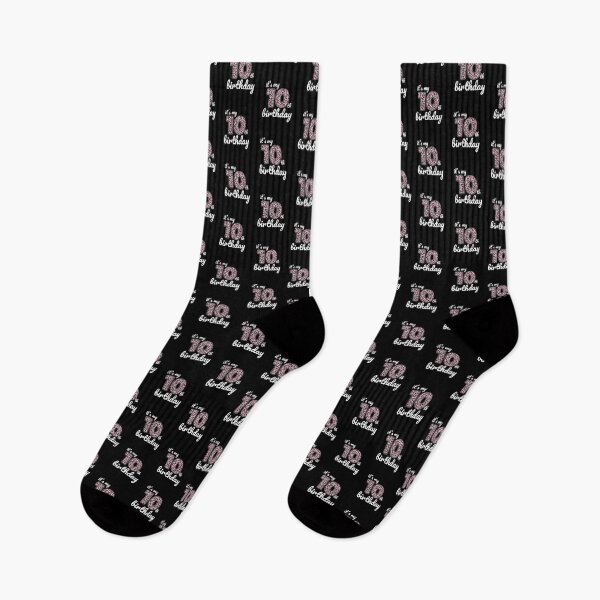 Item preview, Its my birthday, 10th Birthday Pink Leopard Print, Kid Pink Leopard 10th Birthday, 10 Years Old Wild Animal, Number Ten Safari Zoo designed and sold by singRsong.