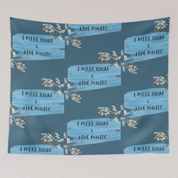 Item preview, I Miss Hugs and Live Music designed and sold by YourSpace8.