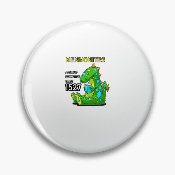 Item preview, Mennonite Shirt with Dino Cartoons Sticker designed and sold by MarkusZiesemann.