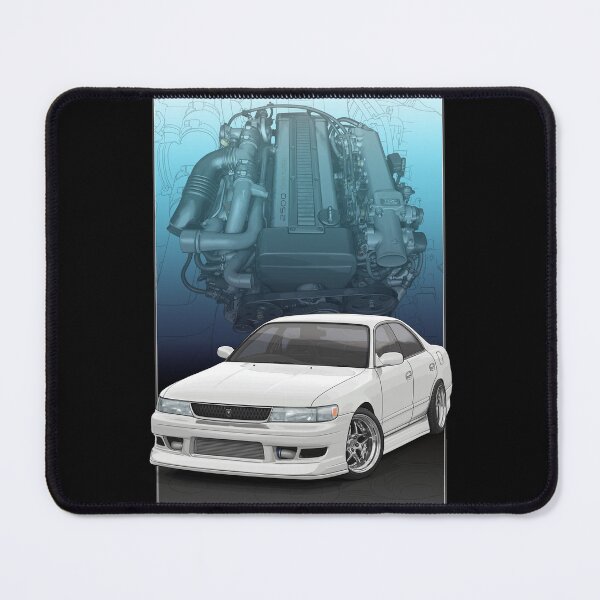 Item preview, Chaser jzx90 White with 1JZ engine backdrop designed and sold by ArtyMotive.