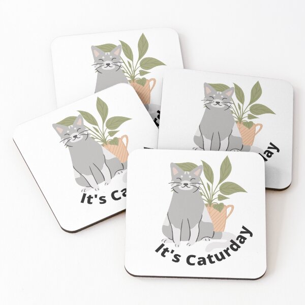 Item preview, Cats Crowd Gray Cat Smiling  designed and sold by Paper Hearteu.