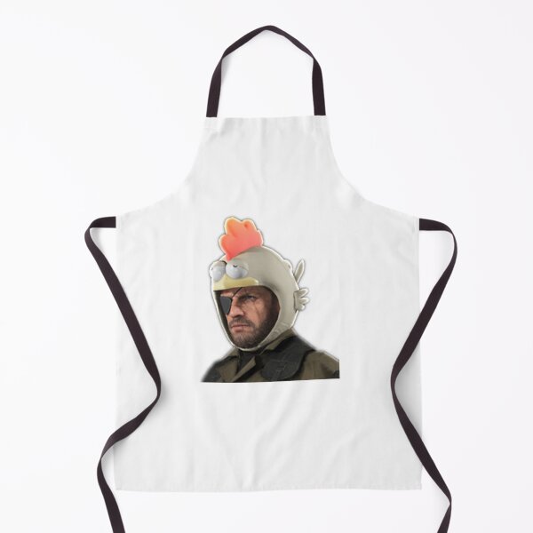 Item preview, MGS 5 Venom snake in chicken hat Sticker designed and sold by MarkusZiesemann.