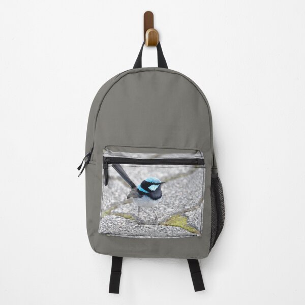 Item preview, Little Blue Fairywren on the Pavement designed and sold by imaginethis.