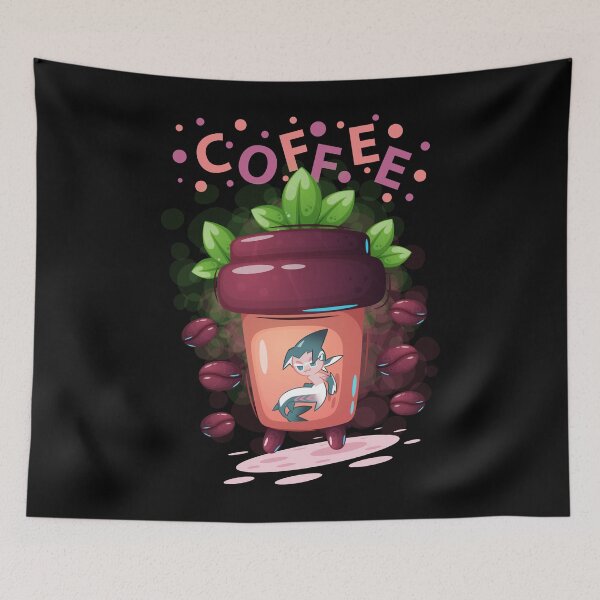 Item preview, Coffee Cup Sorbetshark Cookie designed and sold by SL2C-Kids.