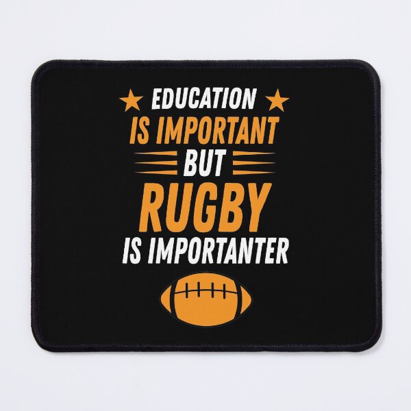 Item preview, Education is important but Rugby is importanter designed and sold by shopx8.