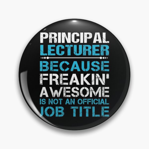 Item preview, Principal Lecturer T Shirt - Freaking Awesome Job Gift Item Tee designed and sold by oetate4774.
