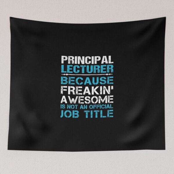 Item preview, Principal Lecturer T Shirt - Freaking Awesome Job Gift Item Tee designed and sold by oetate4774.