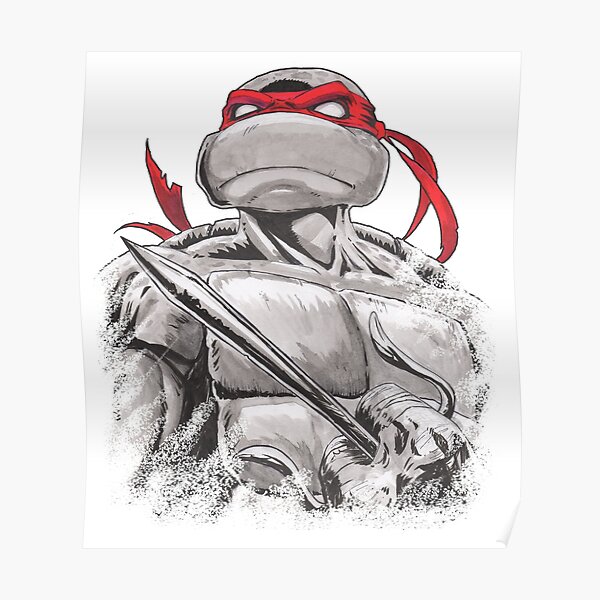 The Dangerous One Raphael TMNT Poster