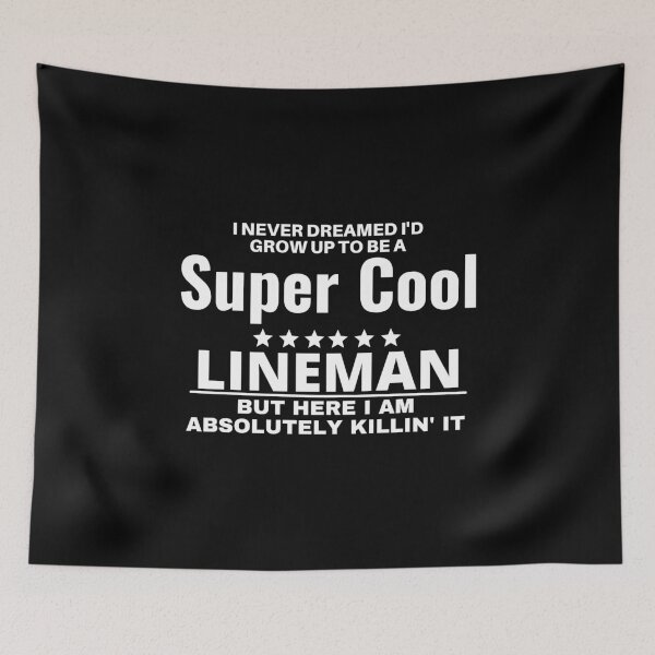 Item preview, lineman designed and sold by T-shirtgallery.