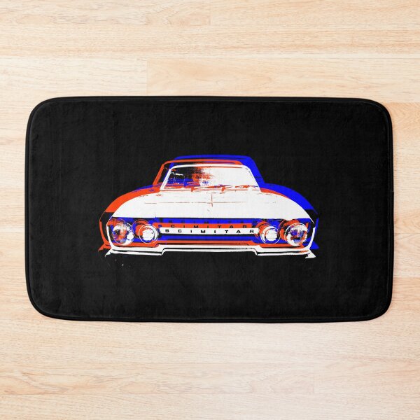 Item preview, Reliant Scimitar 1970s British classic car monoblock red white blue designed and sold by soitwouldseem.