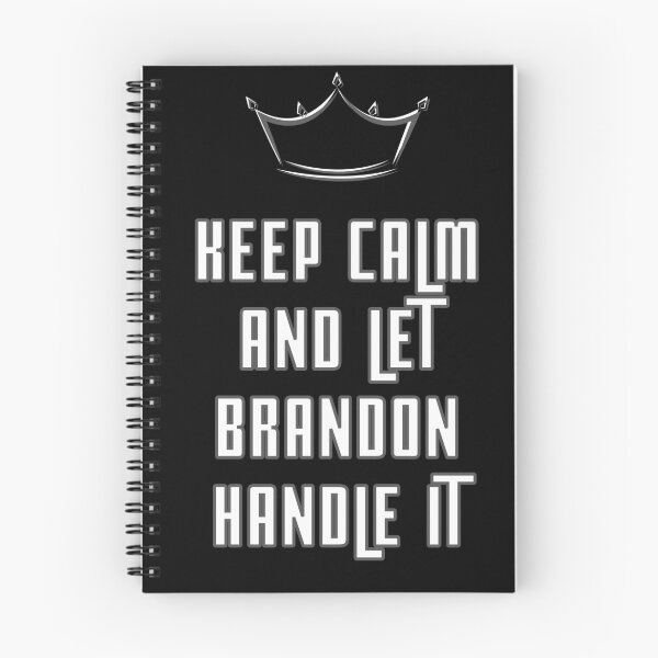 Item preview, Keep calm and let brandon handle it designed and sold by Seoul26.