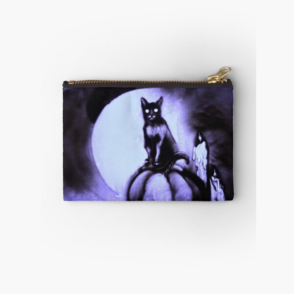 Item preview, A Cat with a Pumpkin and a Candle designed and sold by sandexperiment.