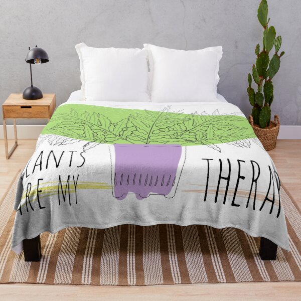 Item preview, plants are my therapy designed and sold by naturehikers.