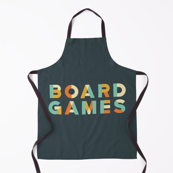 Item preview, Board Games Retro Block Text designed and sold by DiceintheDark.