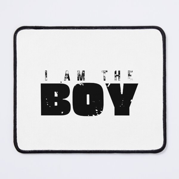 Item preview, I am the boy funny humorous design with fading effect designed and sold by Creative Life.