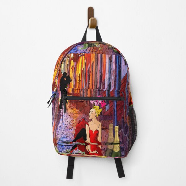 Item preview, Lonely dancer in France abstract wall art designed and sold by Areashor.