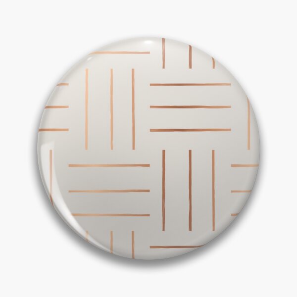 Artikelvorschau, Geometrisches Muster - Flechtmuster, abstrakt - Graubeige, Kupfer entworfen und verkauft von BrittDDesigns.
